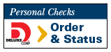 personal checks order image