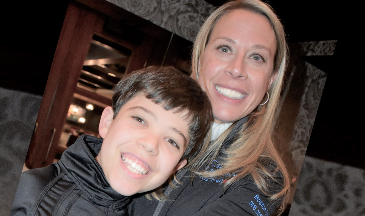 Danielle Ciaccio and her son Jackson