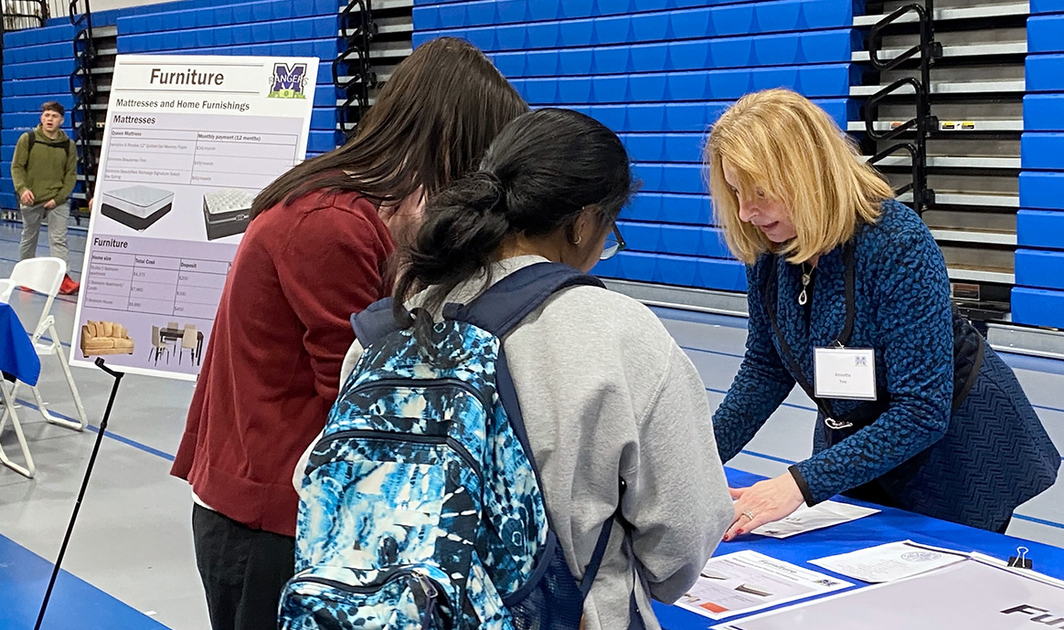 Merrimack Valley Credit Union partners with Methuen High School to present Credit for Life Fair