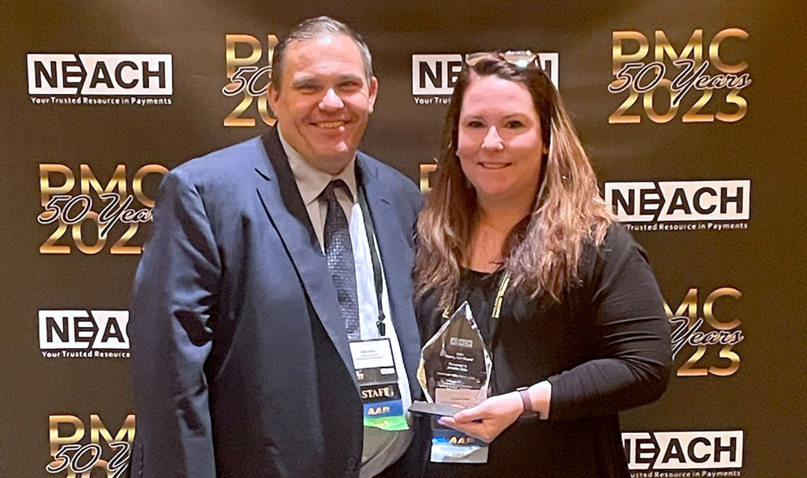 Merrimack Valley Credit Union’s Jennifer Aldo Receives NEACH’s Rising Star Award 