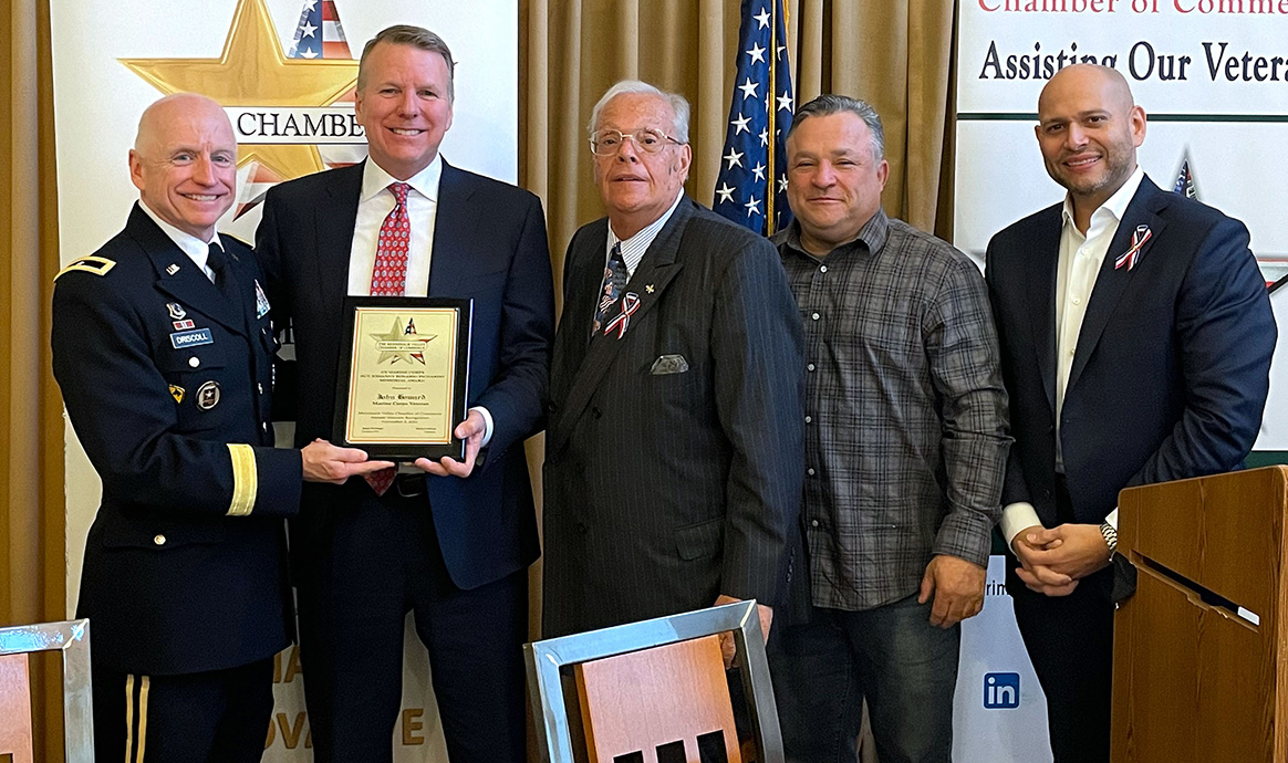 John J. Howard Named Merrimack Valley Chamber of Commerce Veteran of the Year