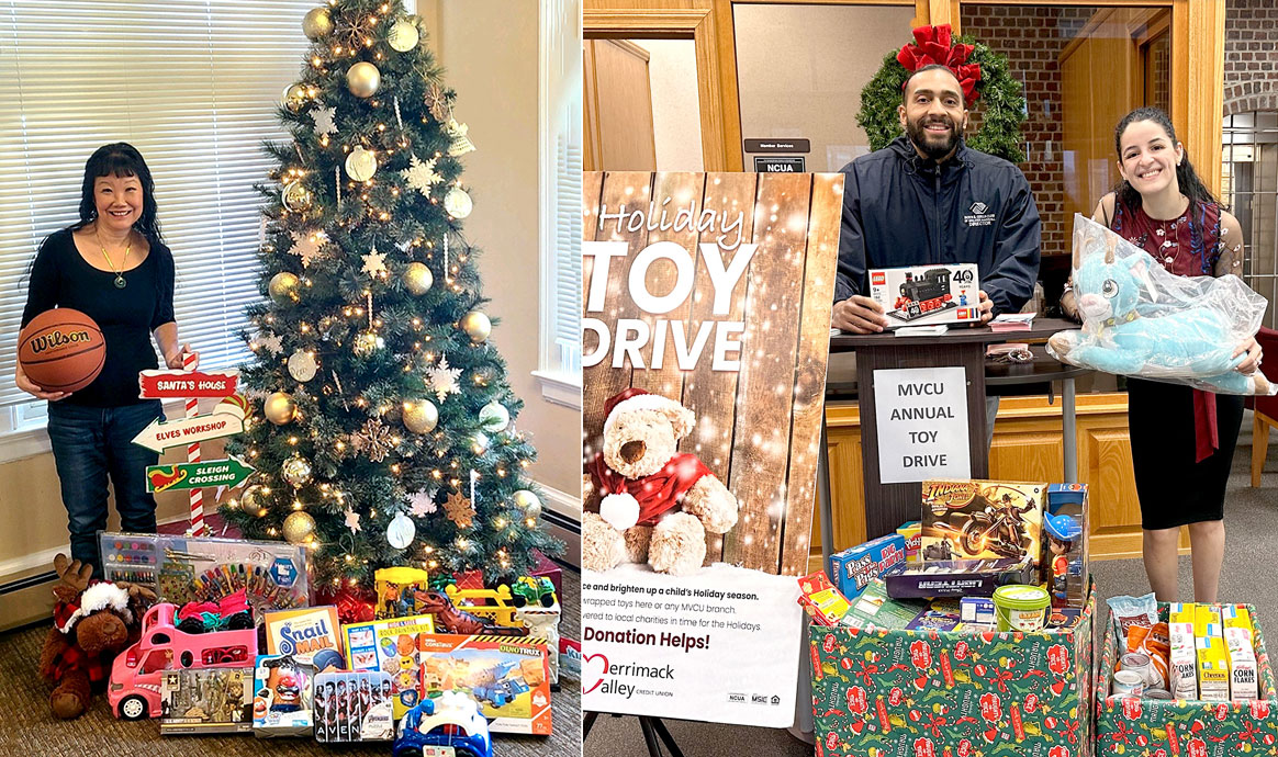 MVCU Toy Drives in Worcester and Haverhill