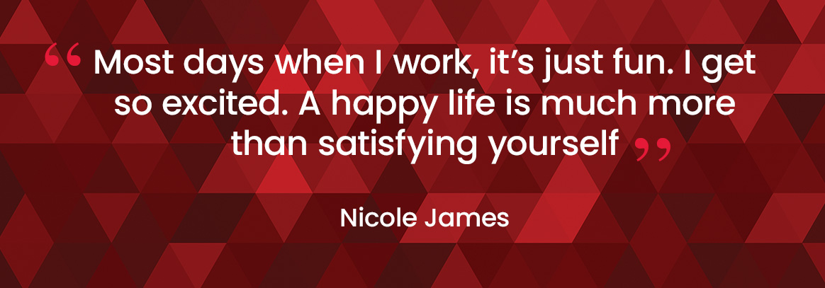 Nicole James quote
